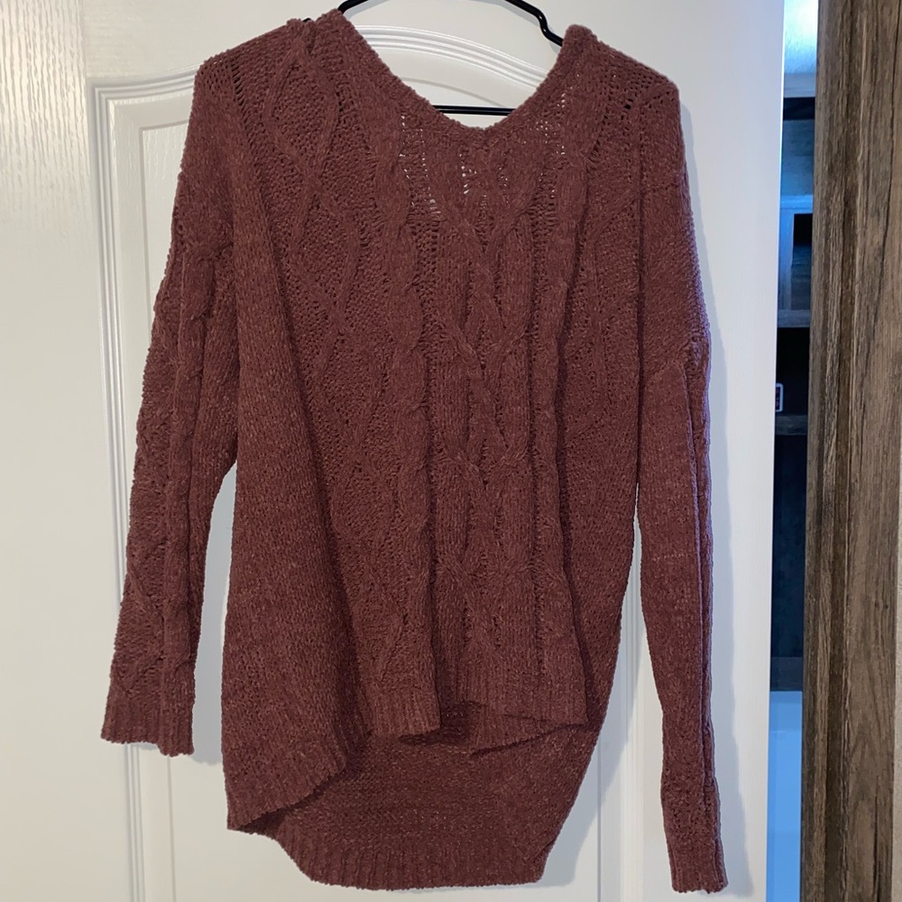 Love Tree Sweater with Hood NWT